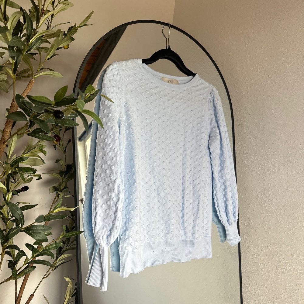LOFT Blue Sweater